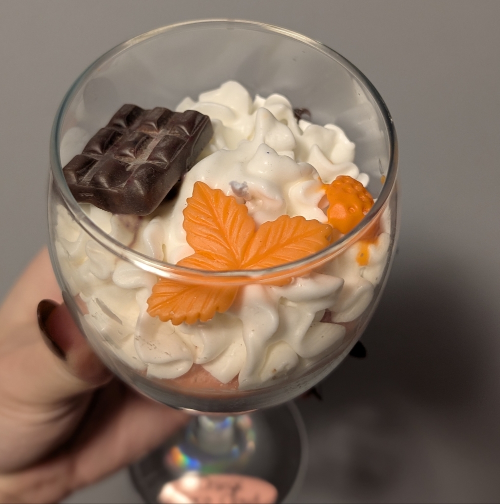 Decorative Dessert-Inspired Candle